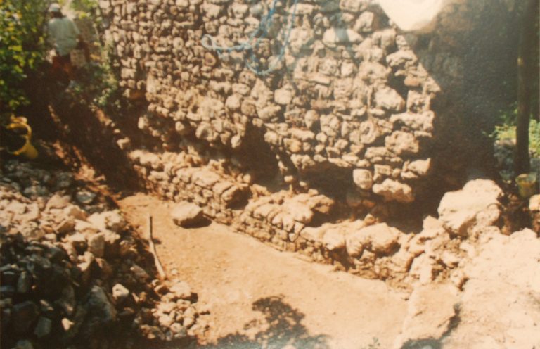Bergfried vor der Restaurierung